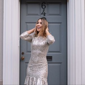 NWT ALI & JAY Sparkle & Shine Sequin Mini Dress